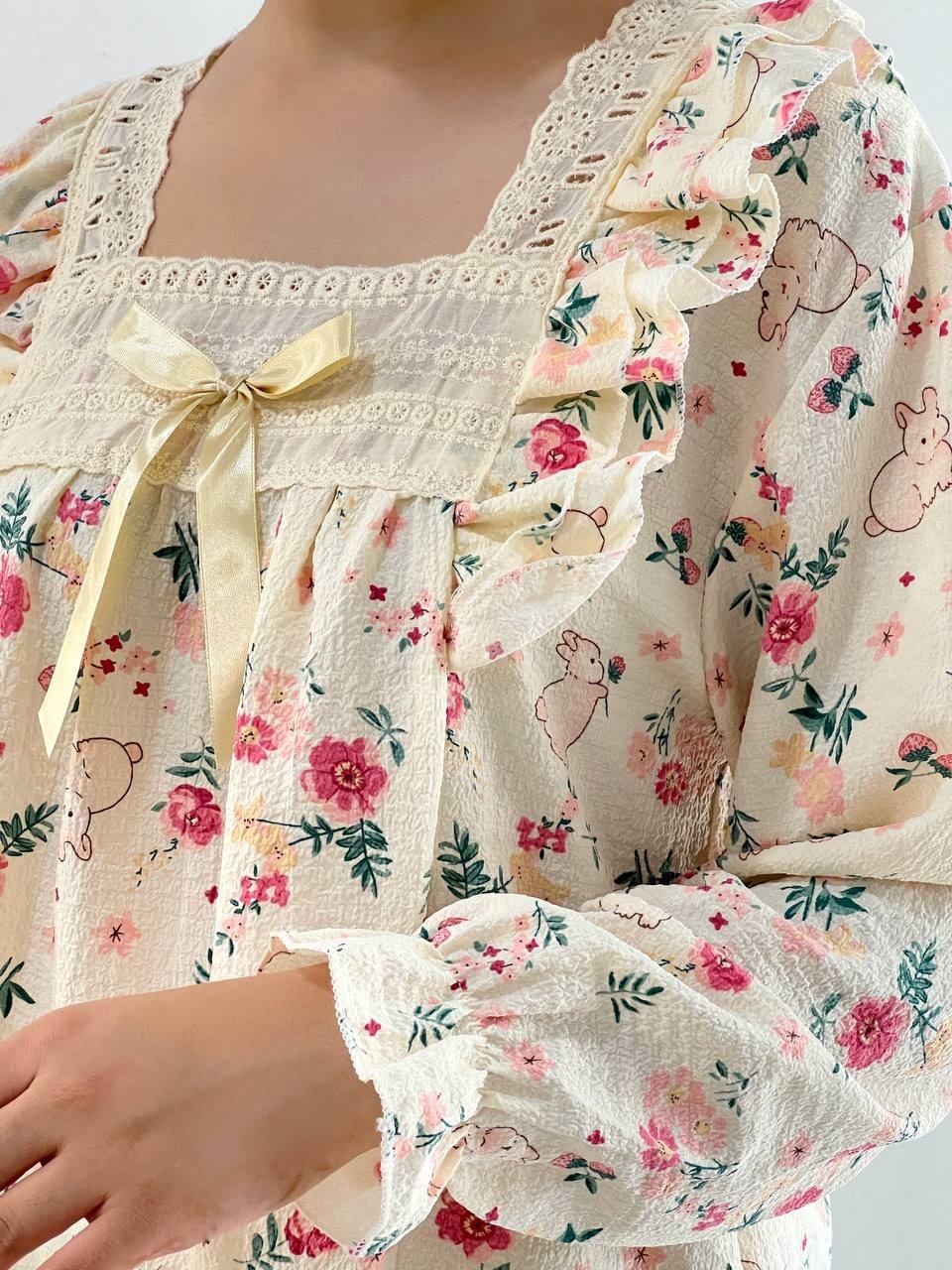 ست پیراهن و شلوار عروسکی کد 3898