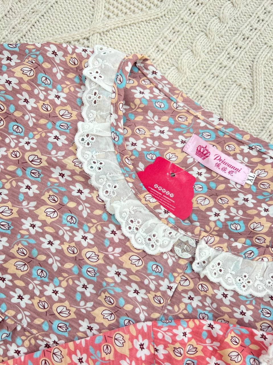 ست پیراهن و شلوار راحتی جلو دکمه مدل 2 کد 3900