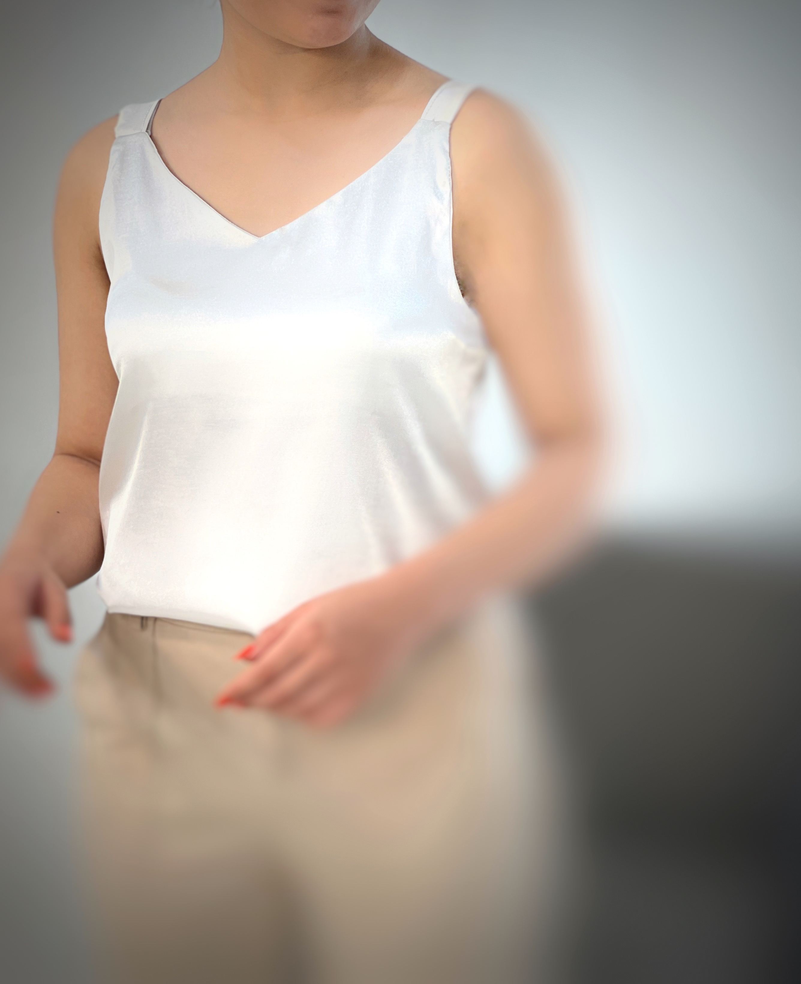 تاپ ساتن بند سه سانت کد 3483