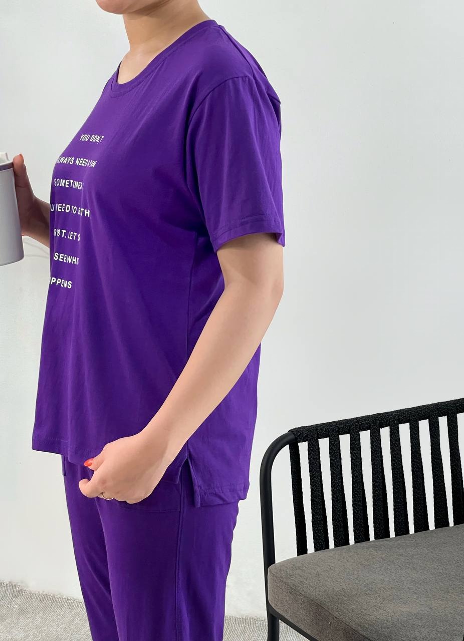 ست تیشرت و شلوار رنگی کد 3905