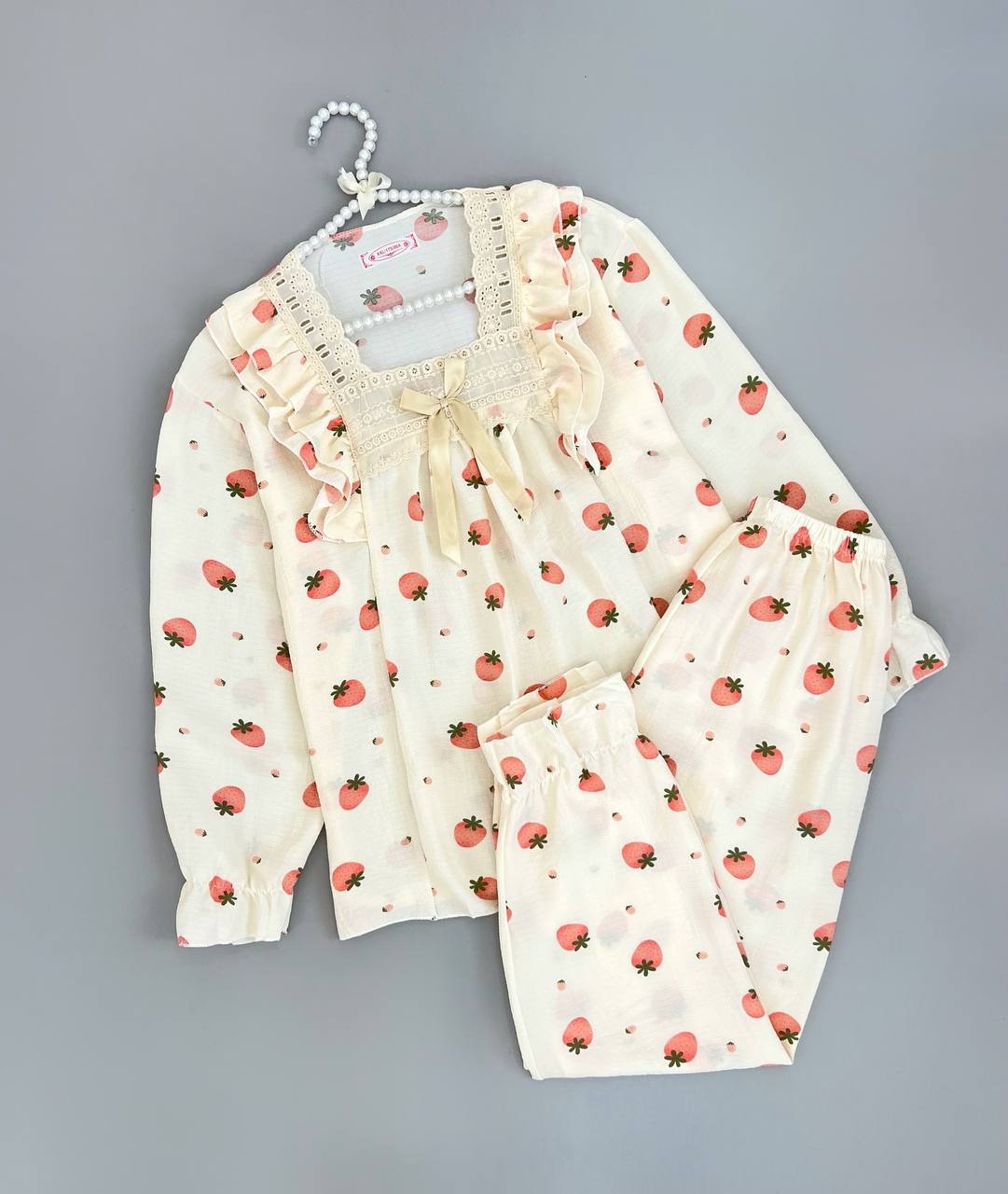 ست پیراهن و شلوار عروسکی کد 3898