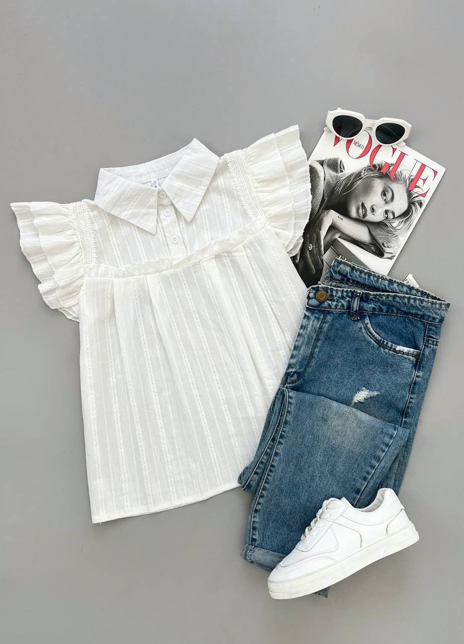 تاپ سفید پرنسس کد 3914