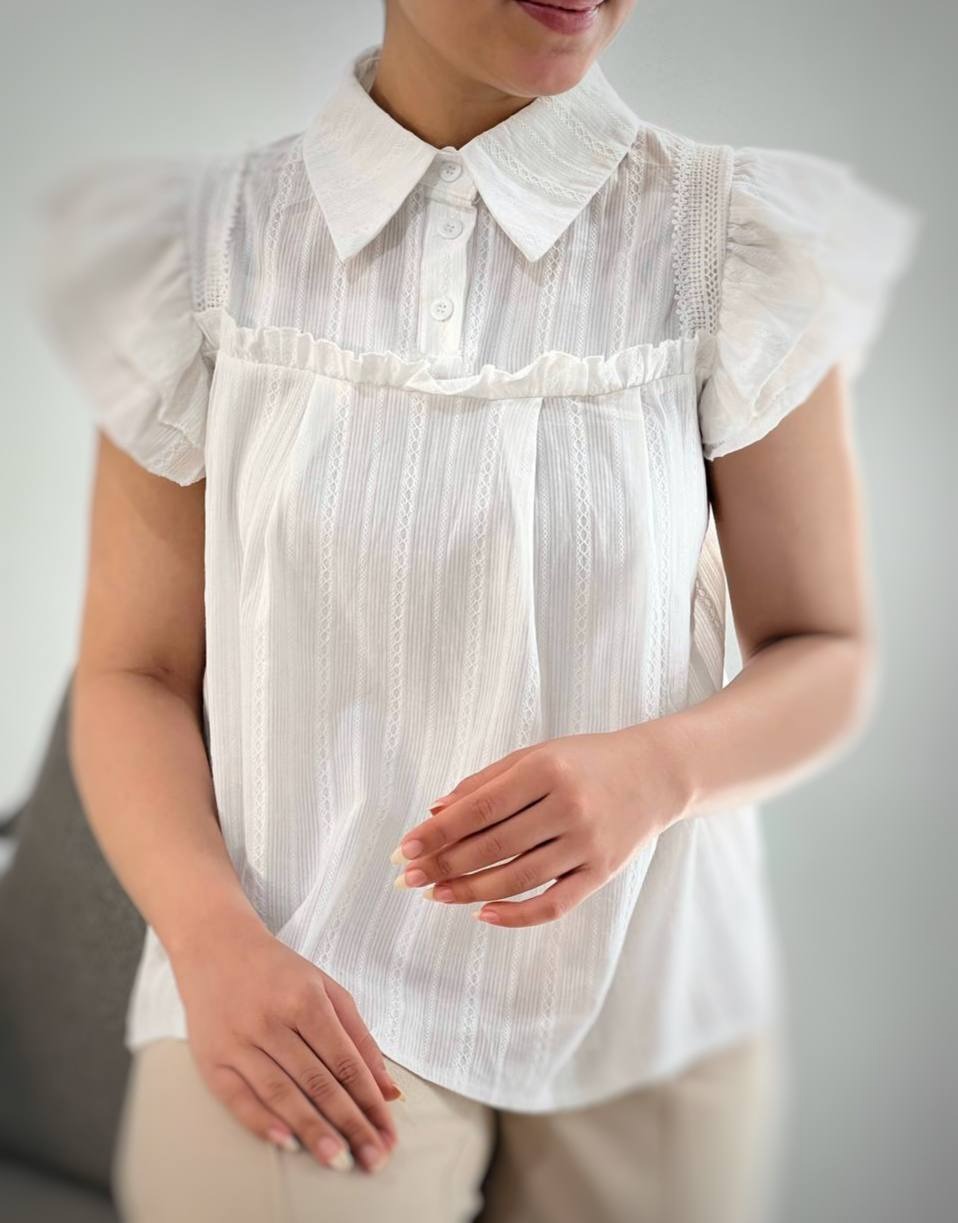 تاپ سفید پرنسس کد 3914