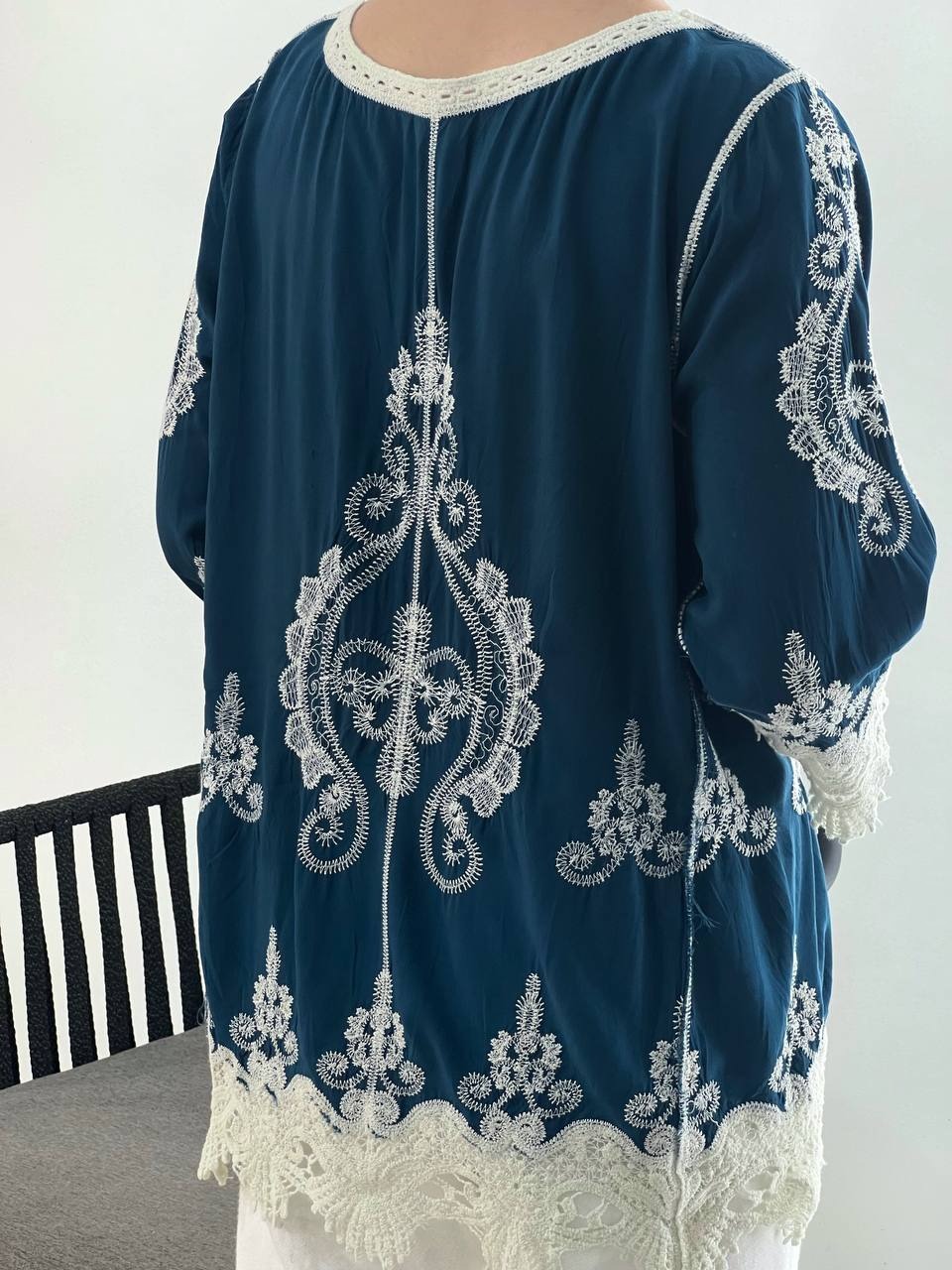 تونیک خامه دوزی نخی کد 3922