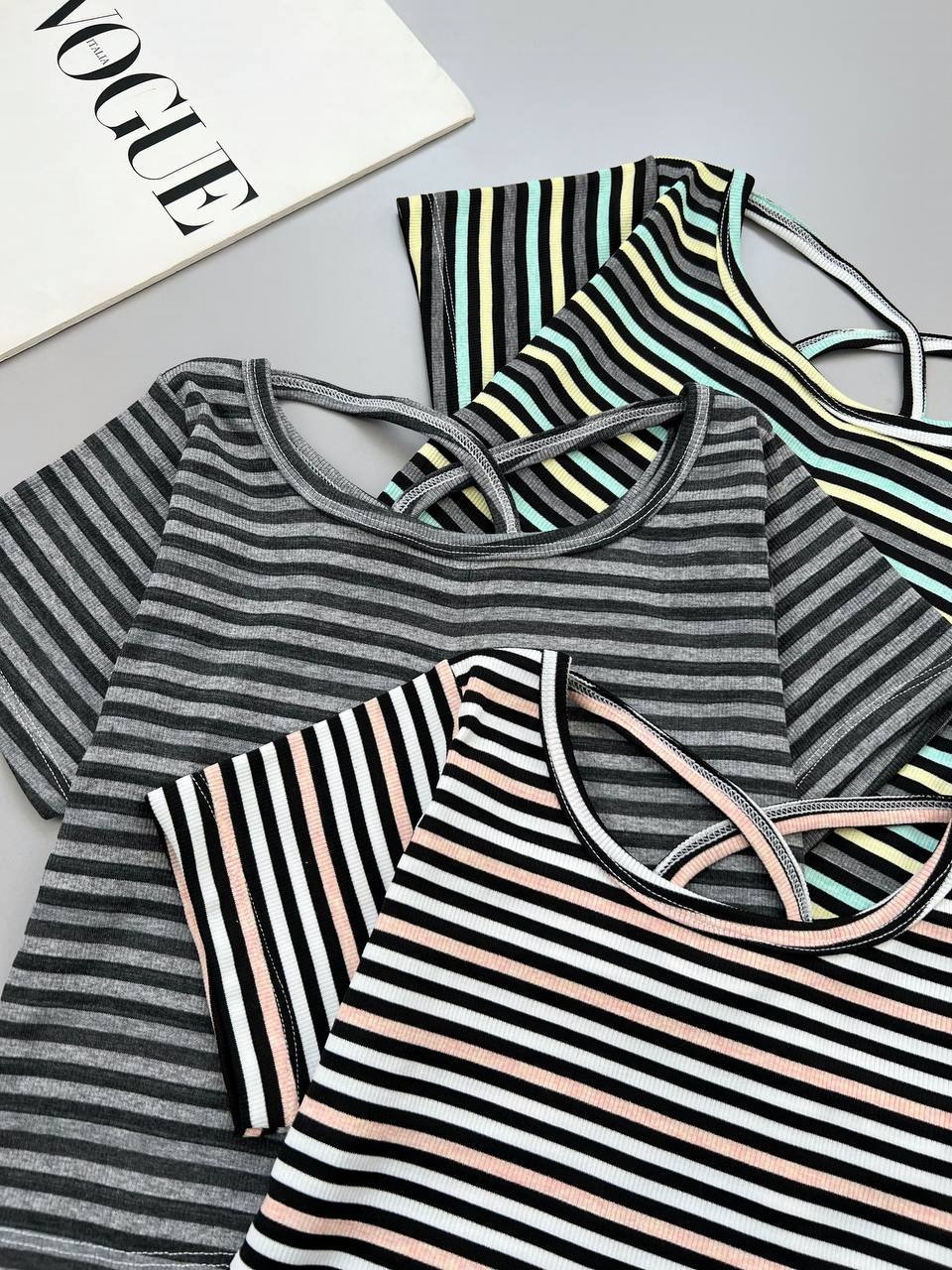 کراپ پشت یقه حلقه ای کد 3924