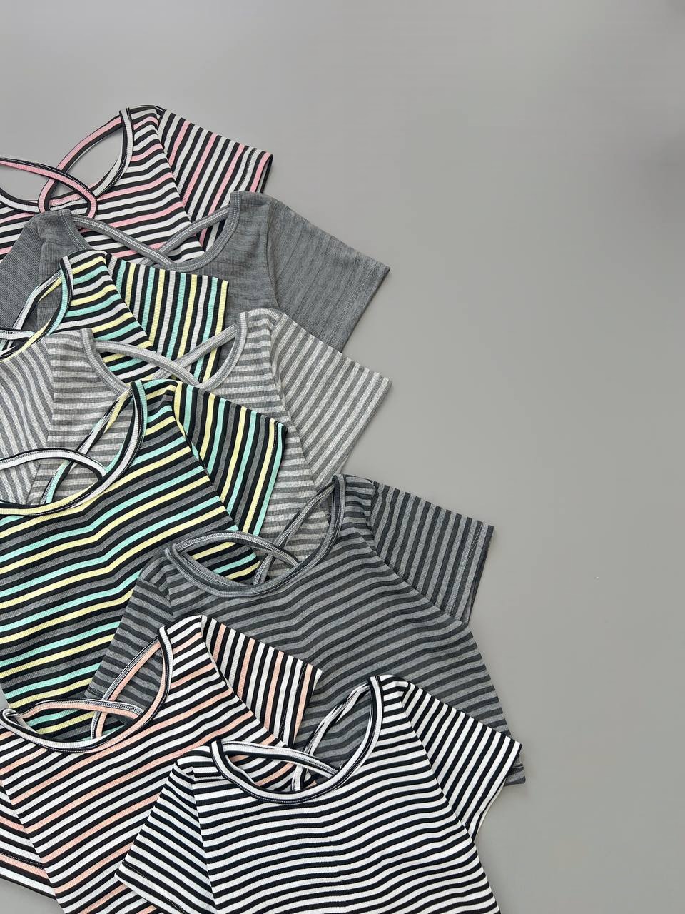 کراپ پشت یقه حلقه ای کد 3924