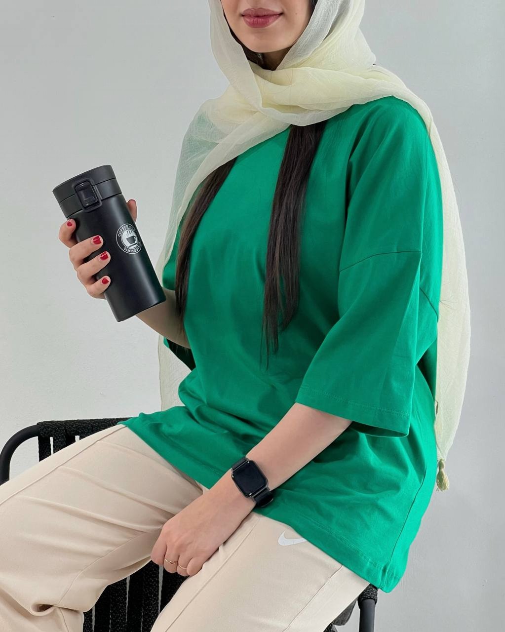 تیشرت نخ و پنبه لانگ کد 3928