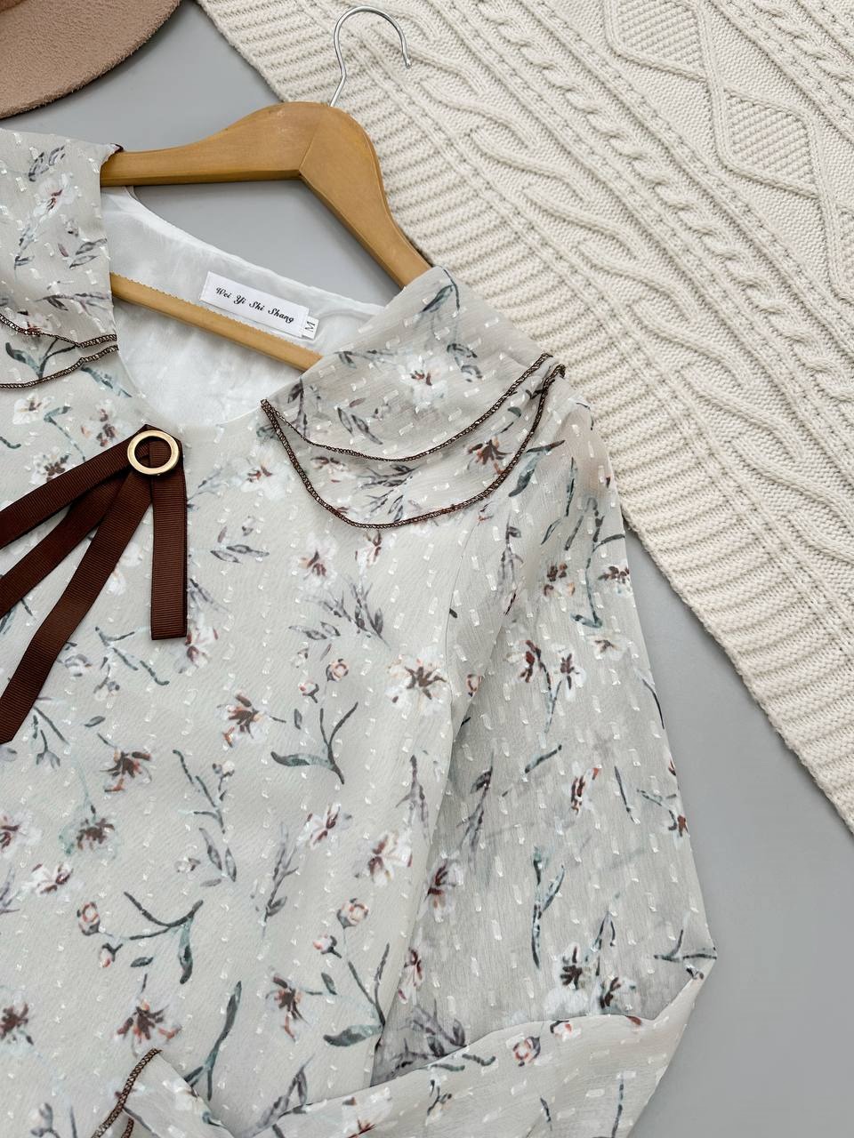 شومیز حریر آستردار(بدون سنجاق)کد 3934