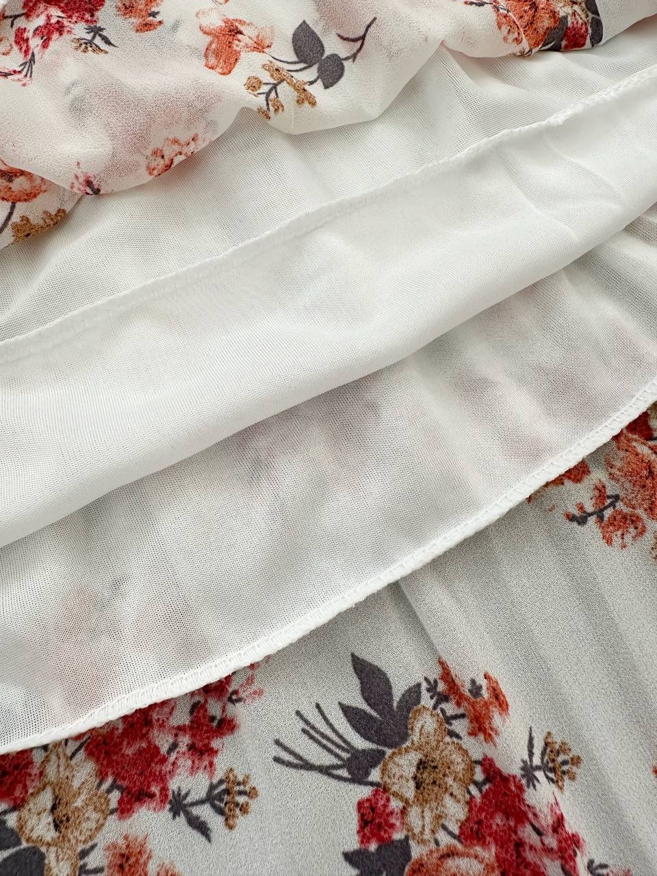 تونیک پلیسه گل ریز کد 3936