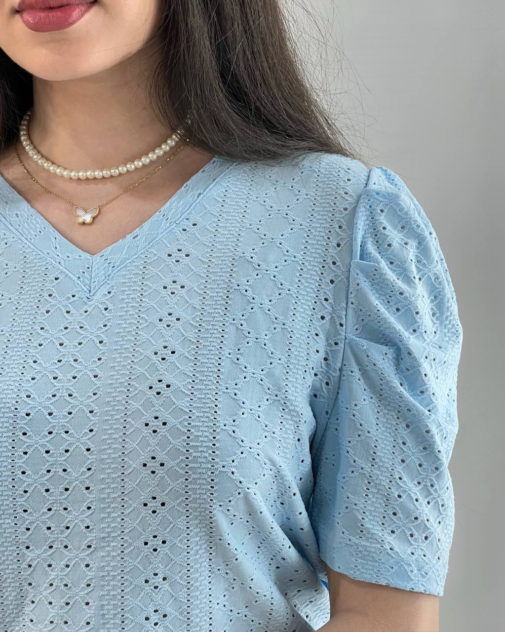 تیشرت مراکشی آستین پف کد 3937