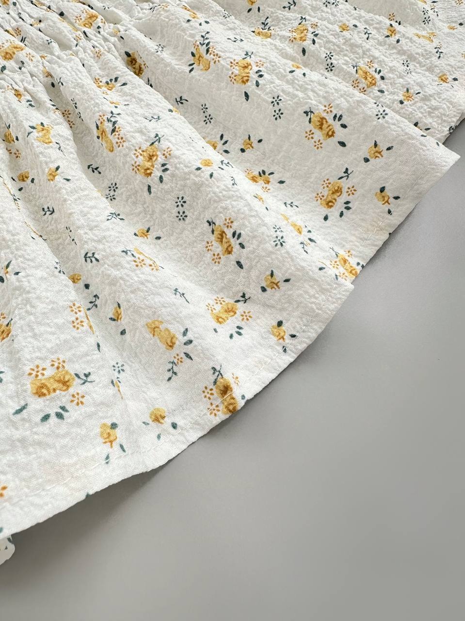 شومیز گل ریز کمر کش کد 3944