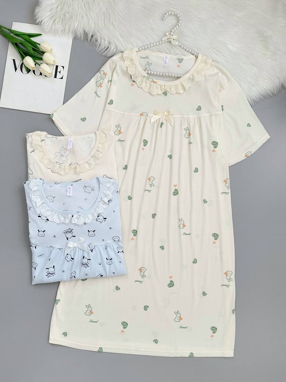 پیراهن راحتی عروسکی کد 3946