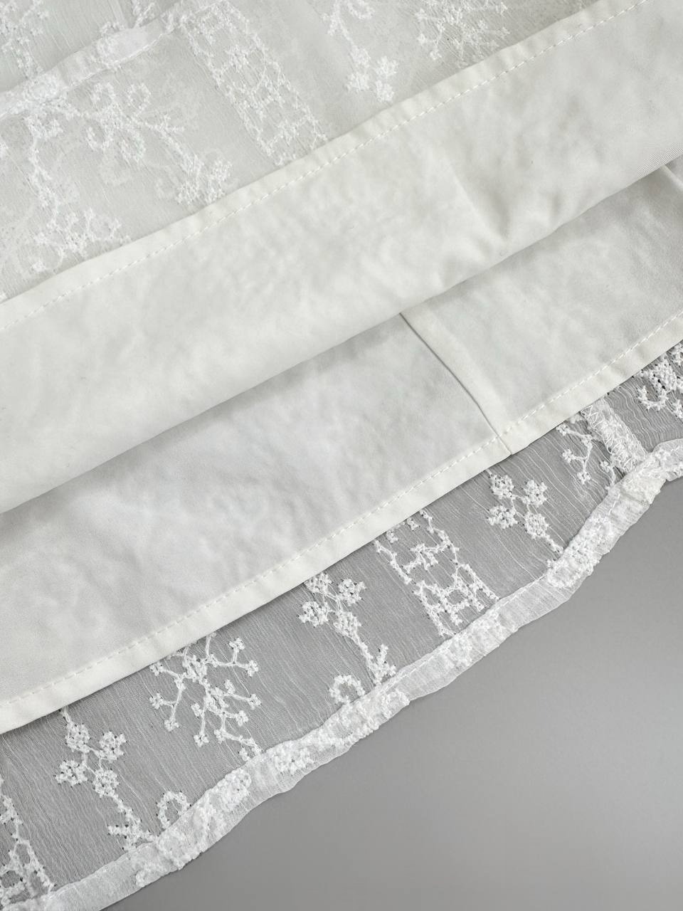 پیراهن ارگنزا تمام گلدوزی کد 3958