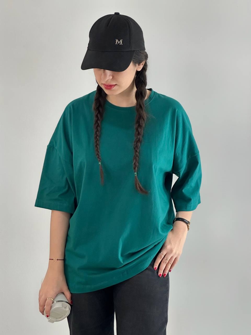 تیشرت لانگ نخ و پنبه کد 3967