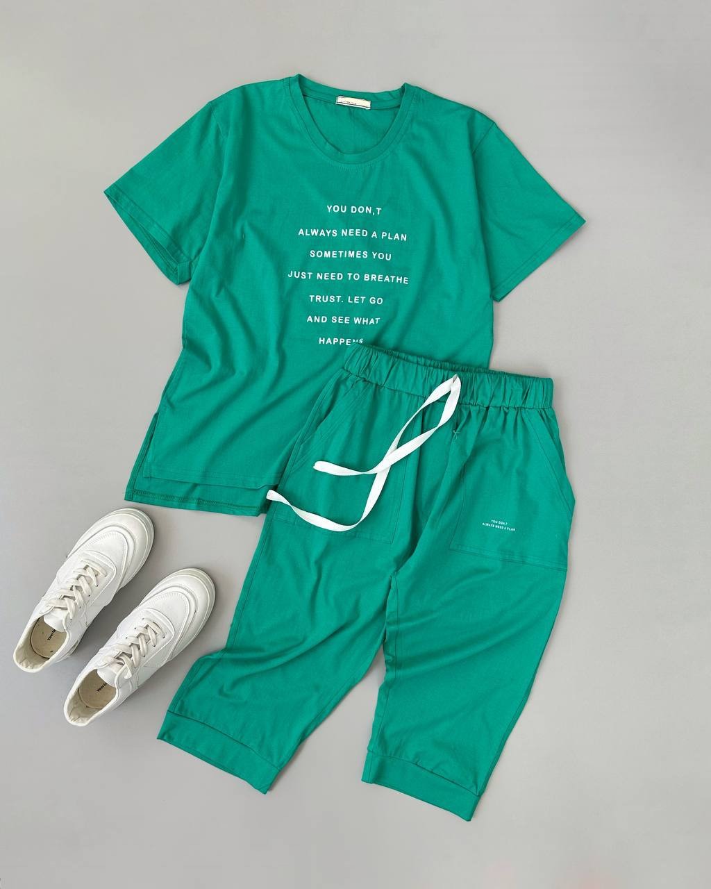 ست تیشرت و شلوارک فونت کد 3969