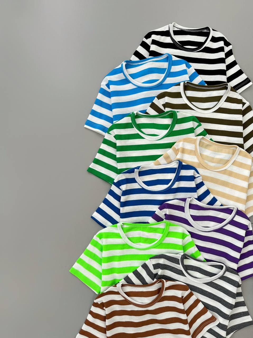 کراپ راه راه رنگی کد 3970