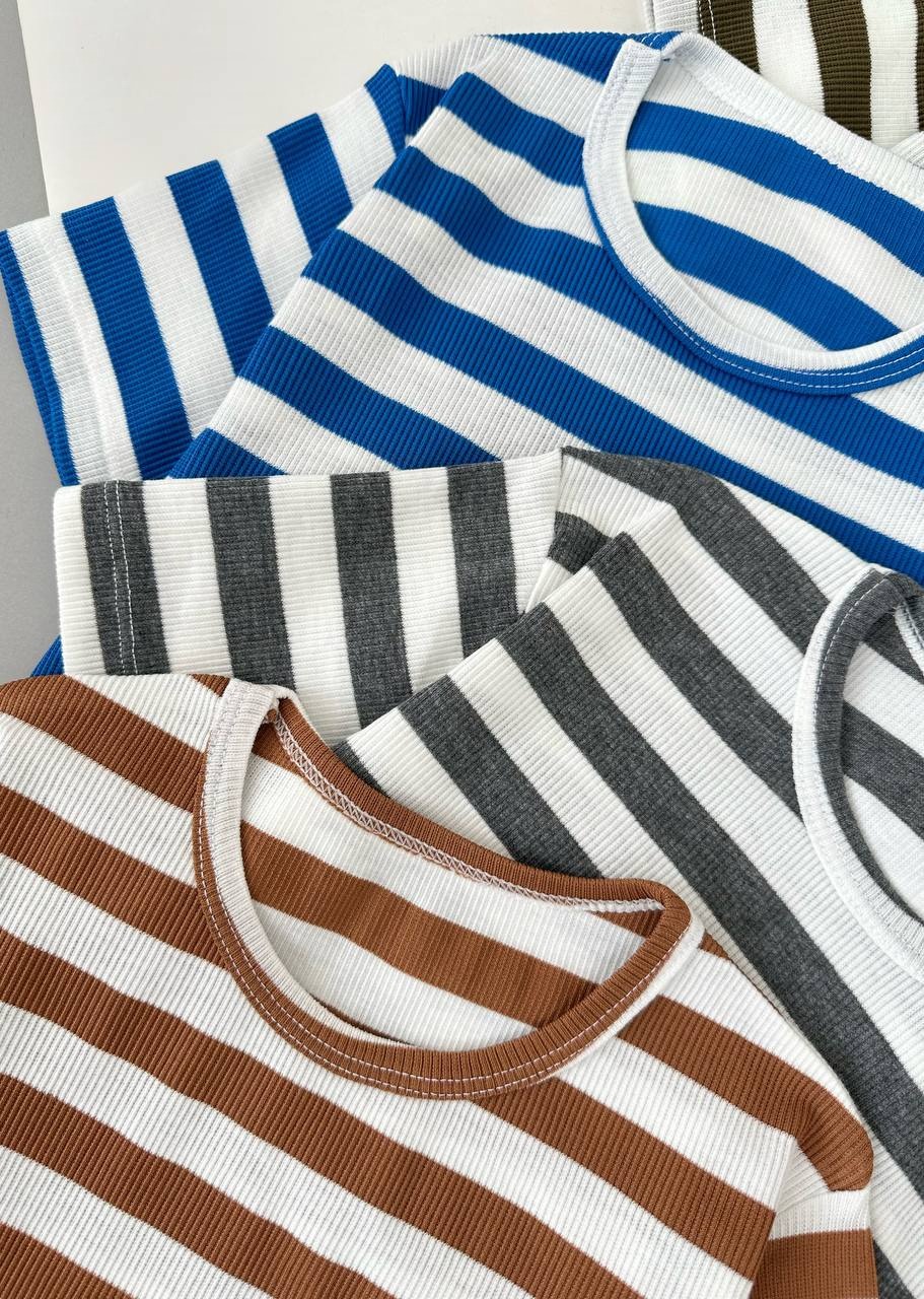 کراپ راه راه رنگی کد 3970