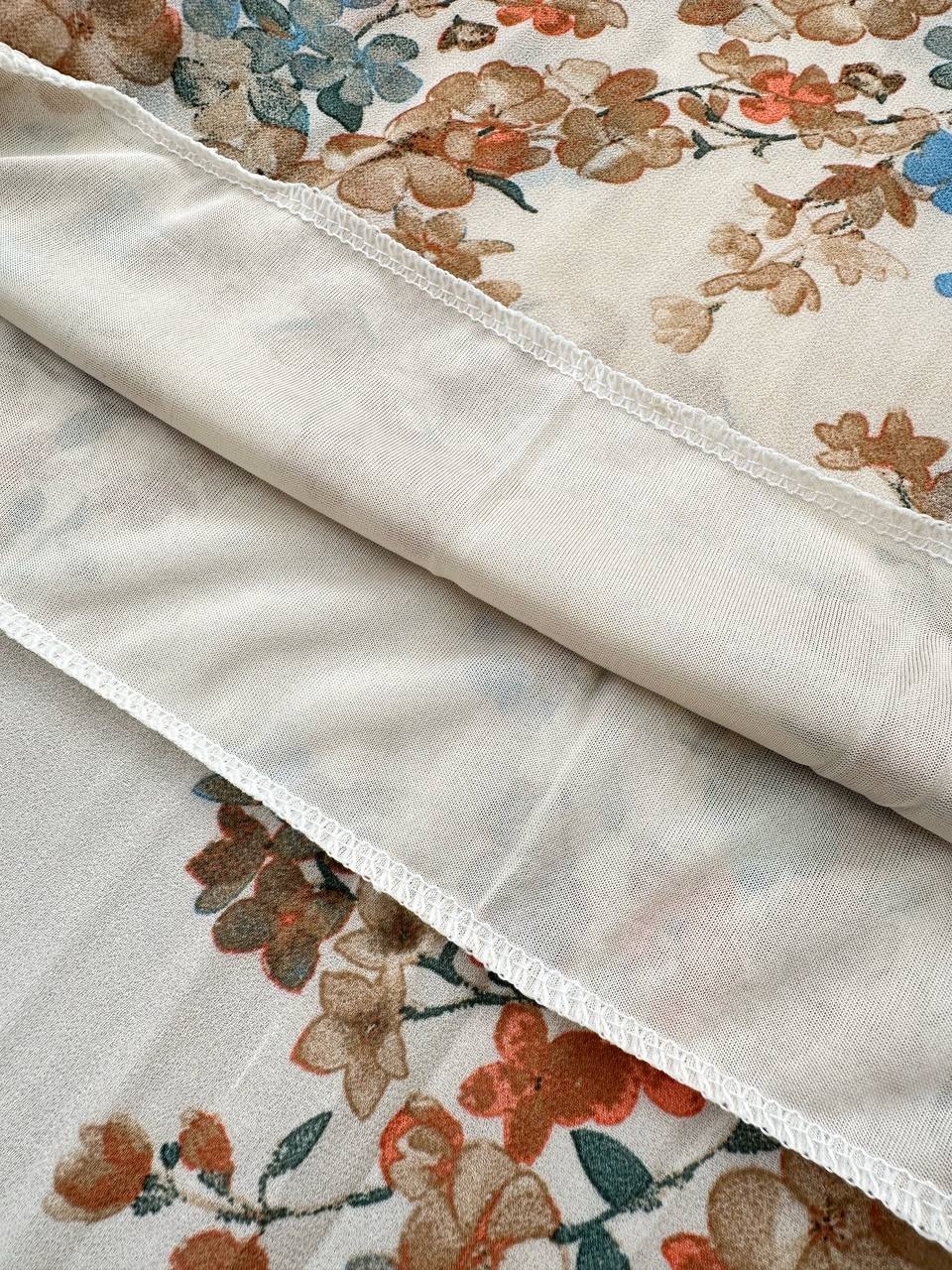 تونیک پلیسه گل ریز 2 کد 3976