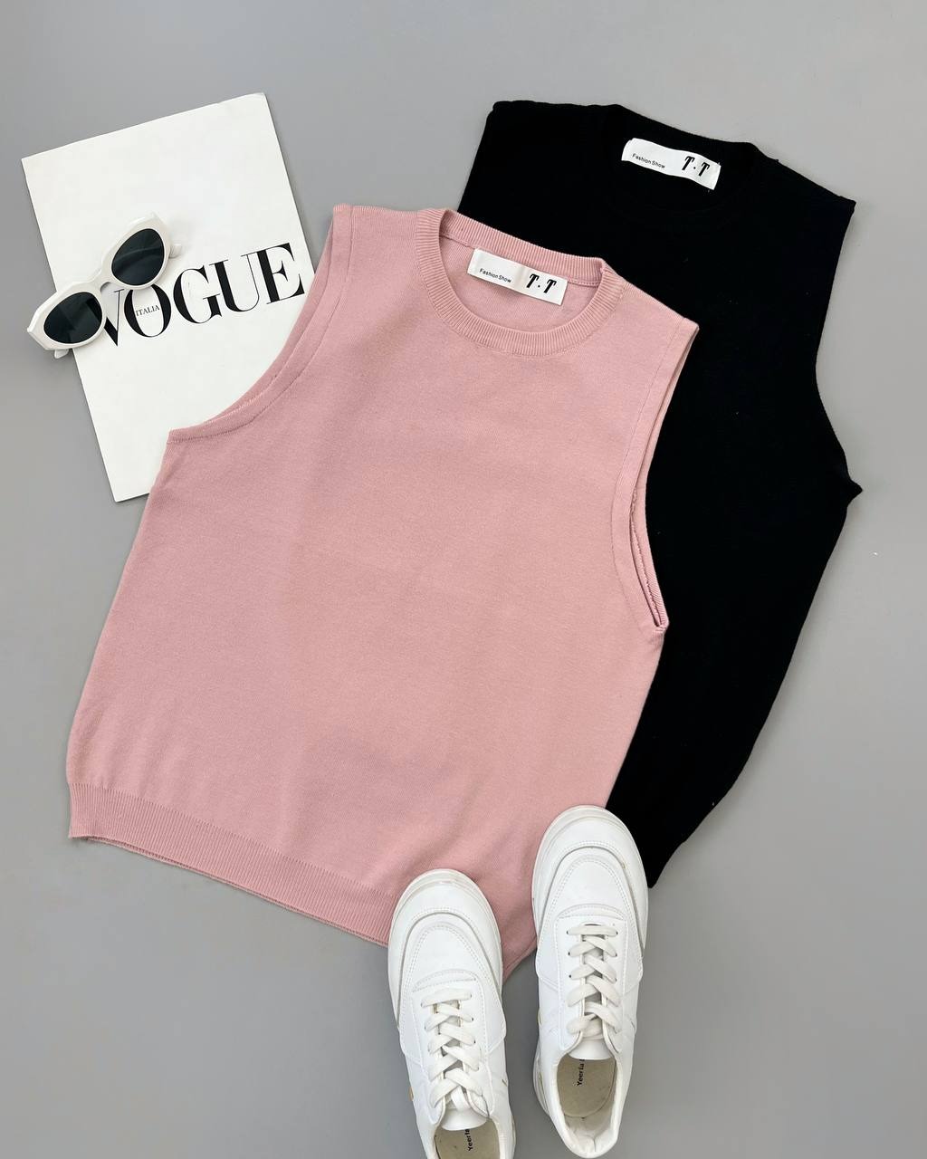 تاپ بافت دو رنگ کد 4000