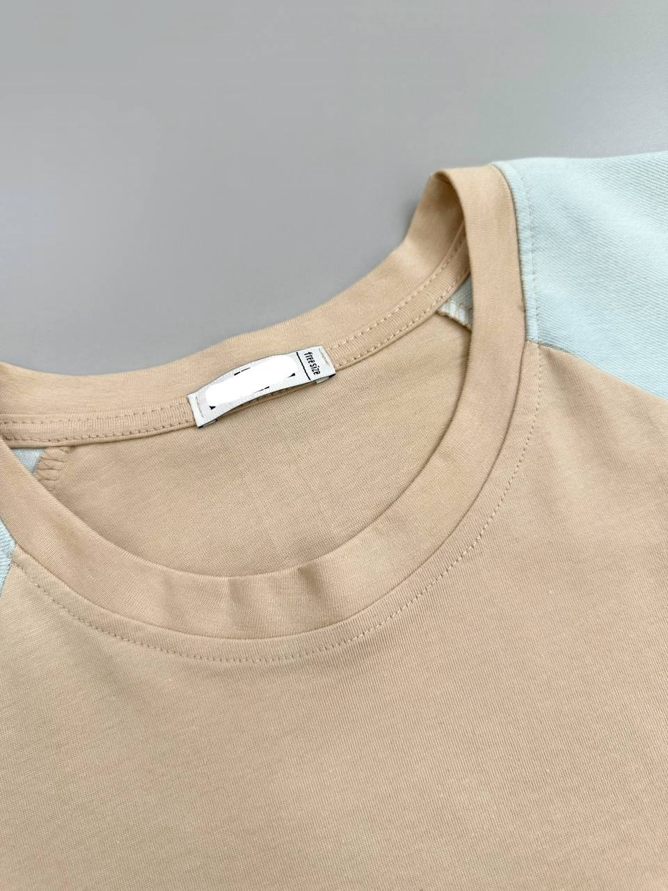 کراپ نخ پنبه آستین جین کد 4003