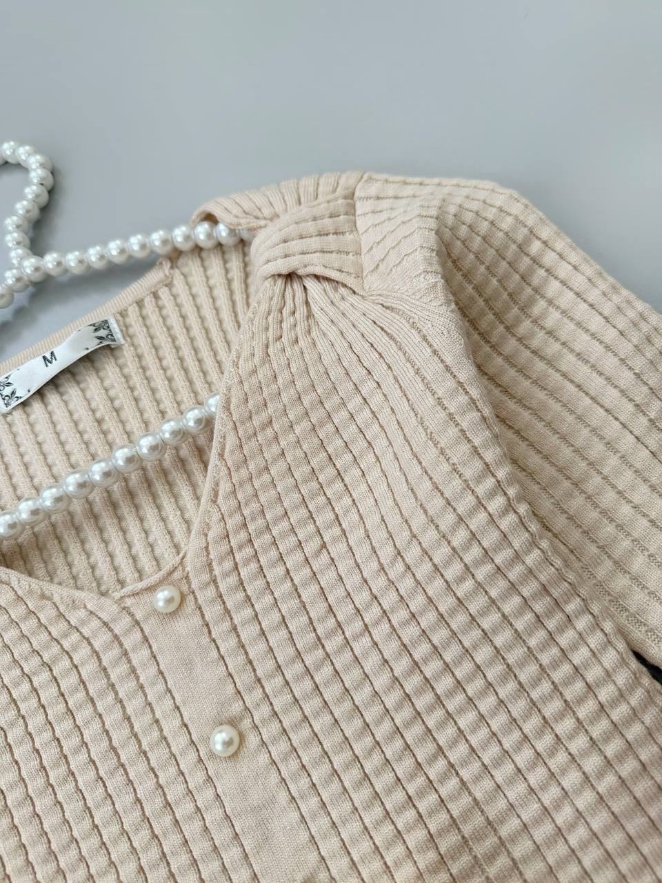 پیراهن بافت تکرنگ کد 4016