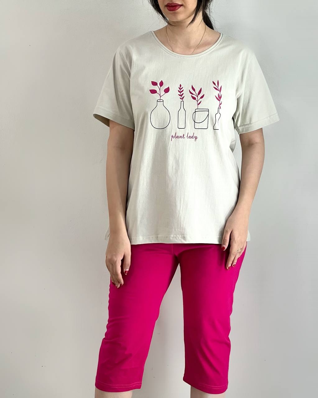 ست تیشرت و شلوارک مینیمال کد 4017