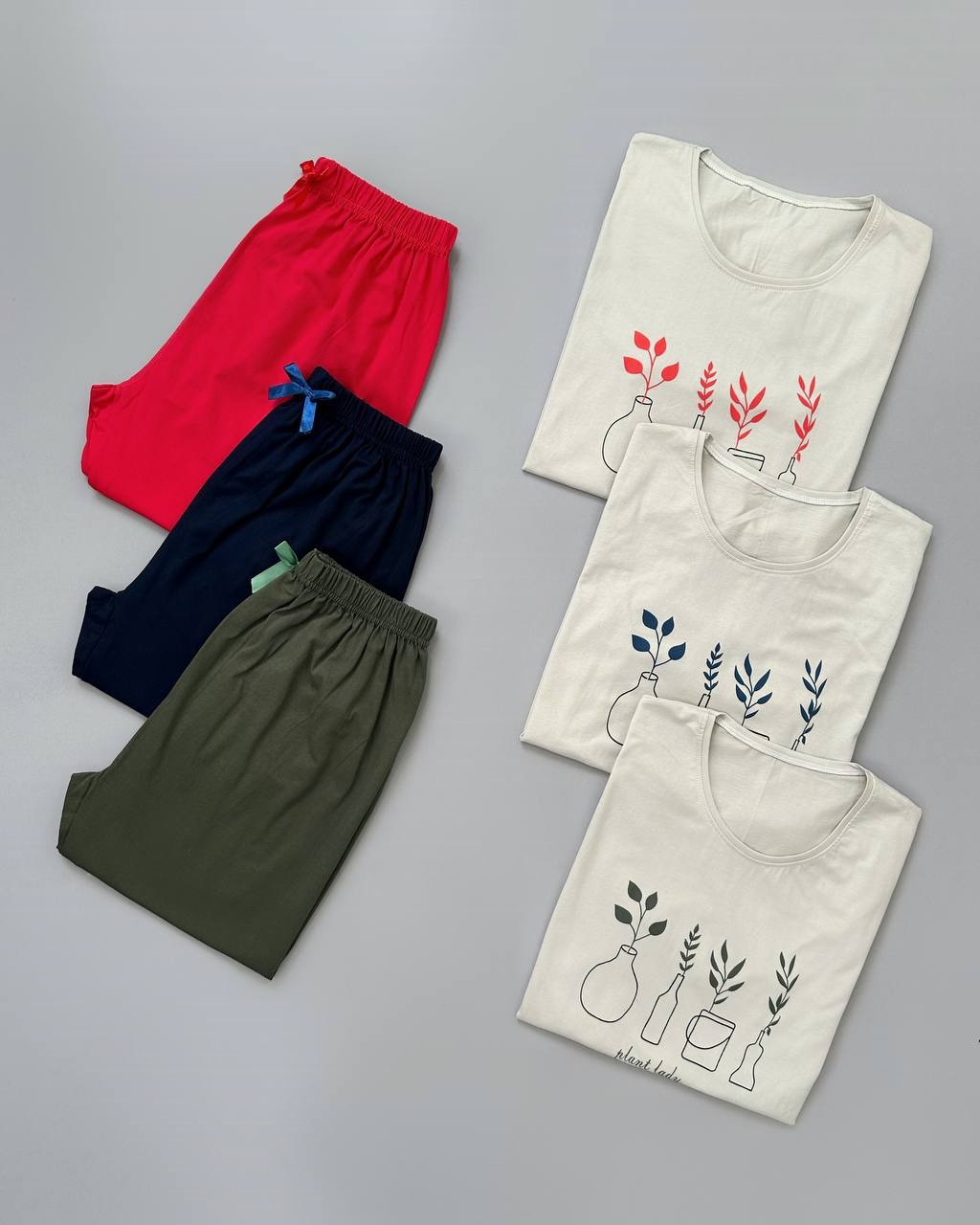 ست تیشرت و شلوارک مینیمال کد 4017