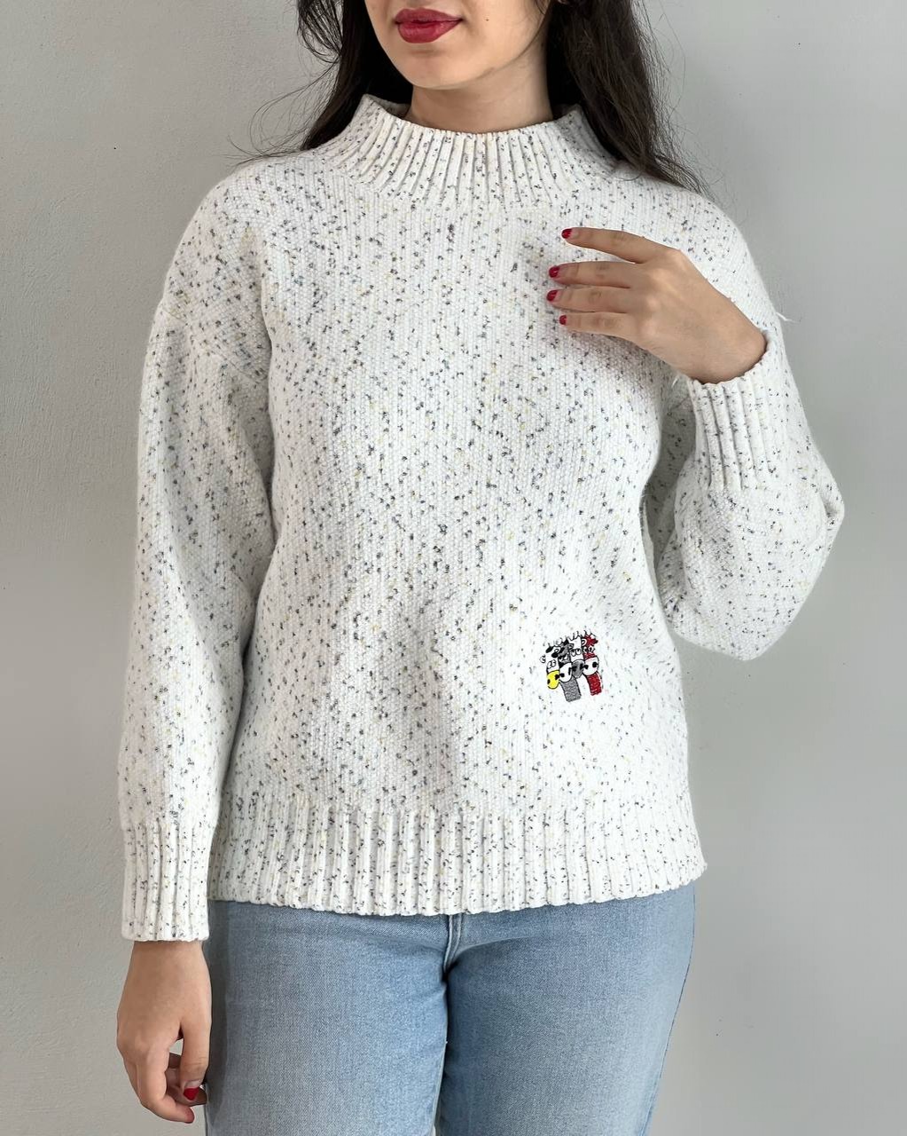 پلیور بافت گرم بالا کد 4029