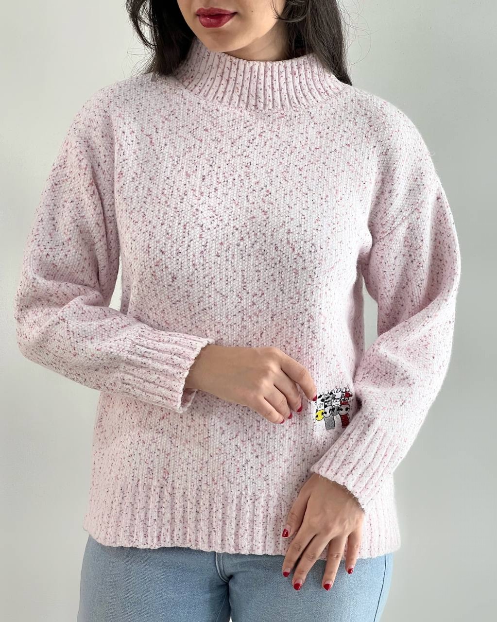 پلیور بافت گرم بالا کد 4029