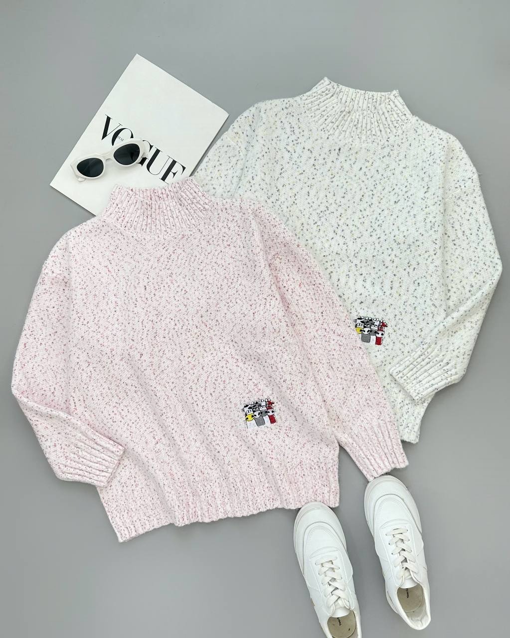 پلیور بافت گرم بالا کد 4029