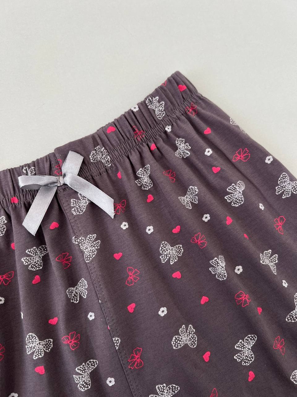 ست تاپ و شلوارک نخ و پنبه کد 4036