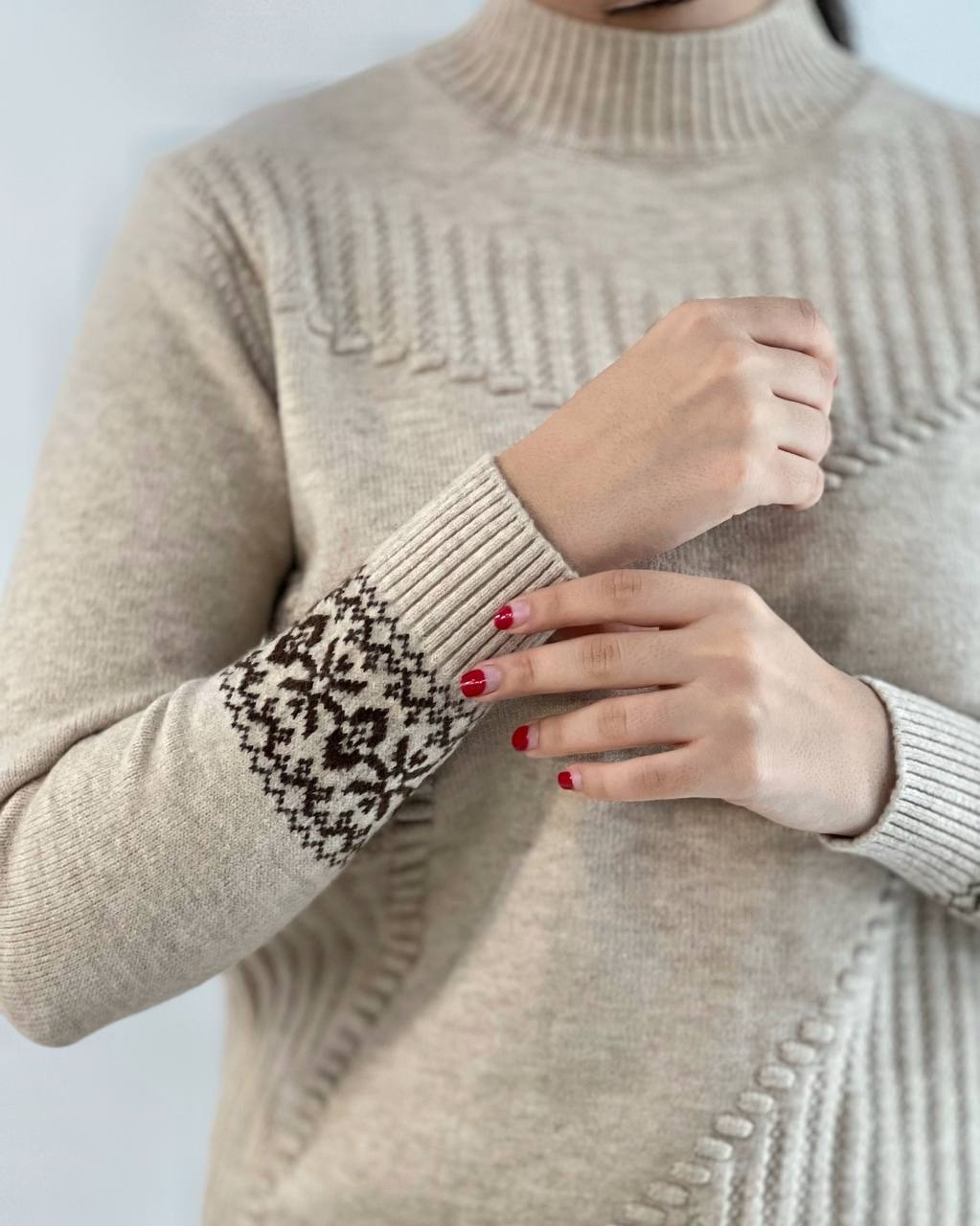 پلیور بافت سنتی 5 رنگ کد 4043