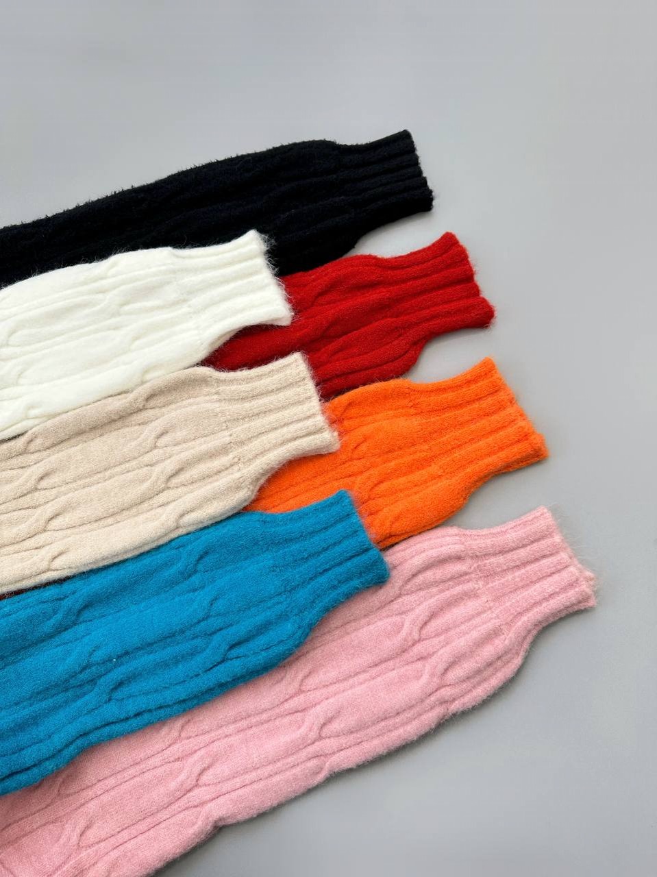 پلیور بافت زنجیری یقه اسکی کد 4044