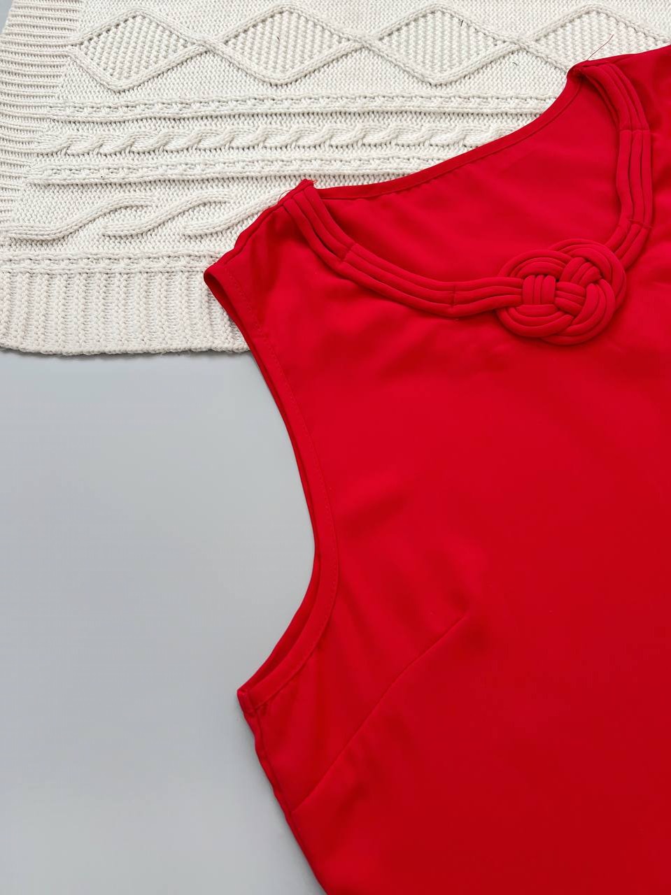 تاپ کرپ ساتن گره ای کد 4048