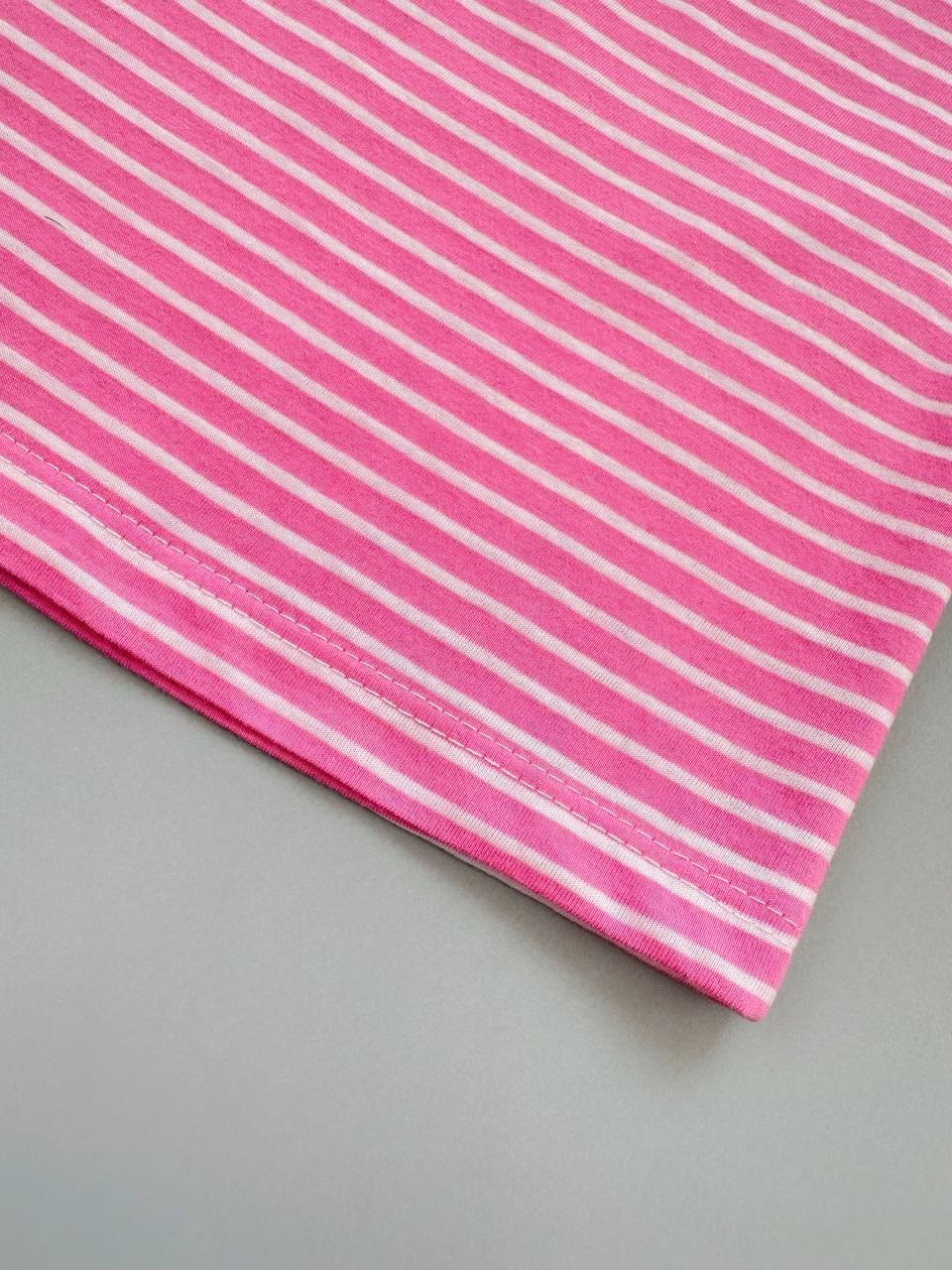 کراپ راه راه یقه گرد کد 4052