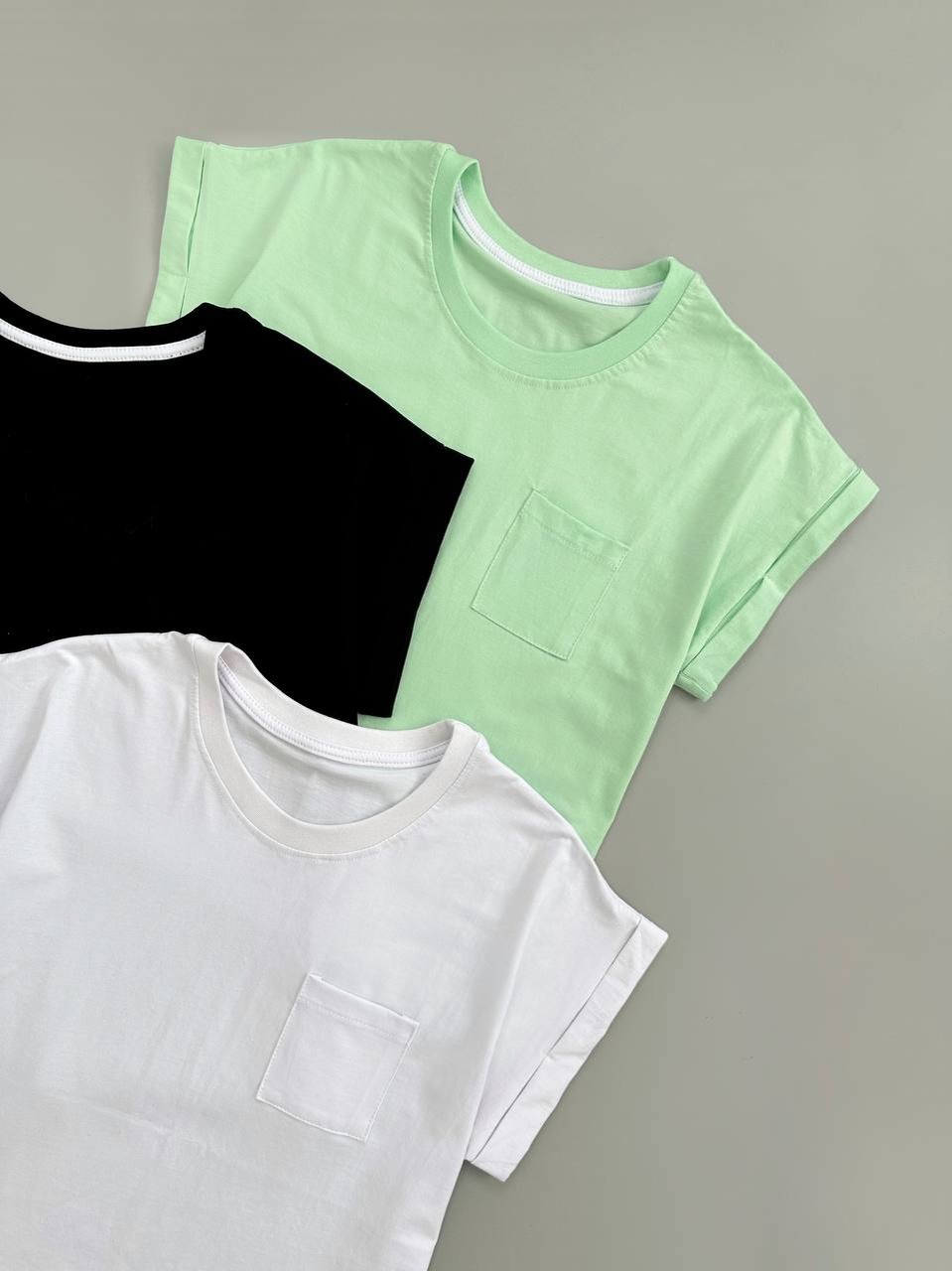 تیشرت تک جیب آستین سرخود کد 4059