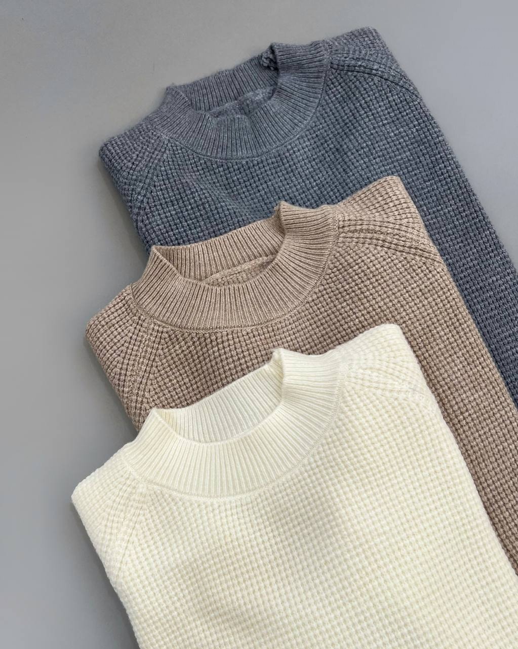 پلیور بافت آستین پف مروارید کد 4075