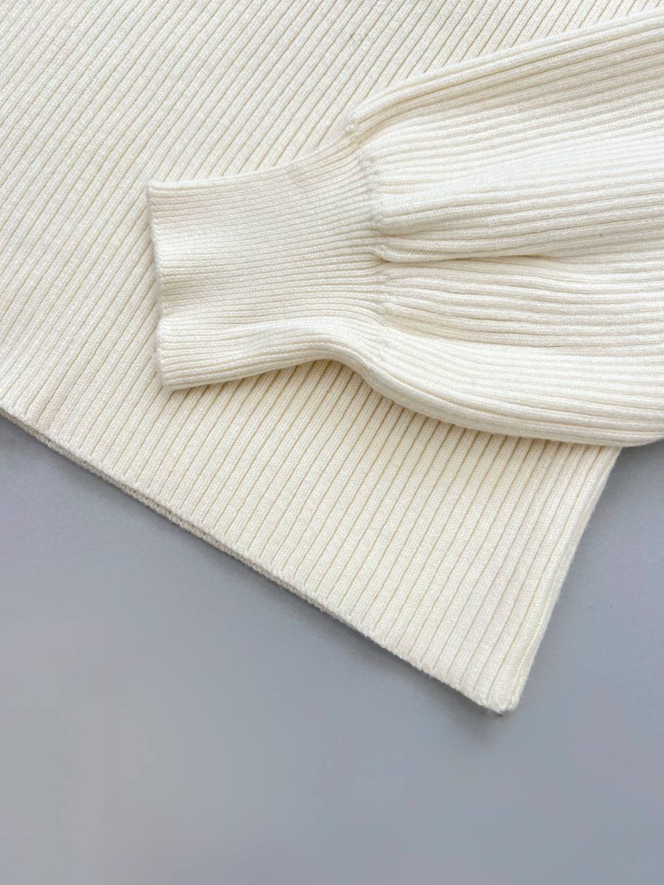 پلیور بافت سرشانه مروارید کد 4078