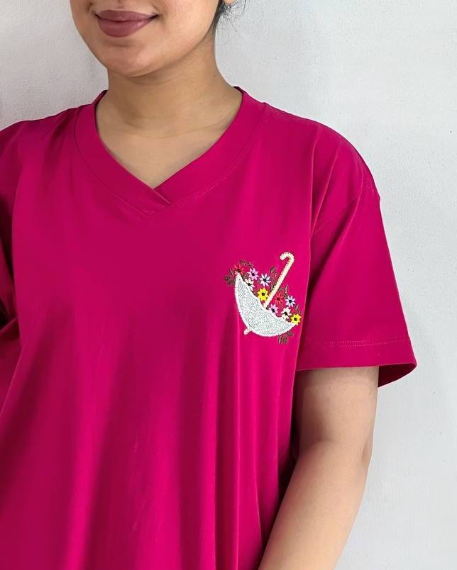 تیشرت یقه هفت چتر کد 4080