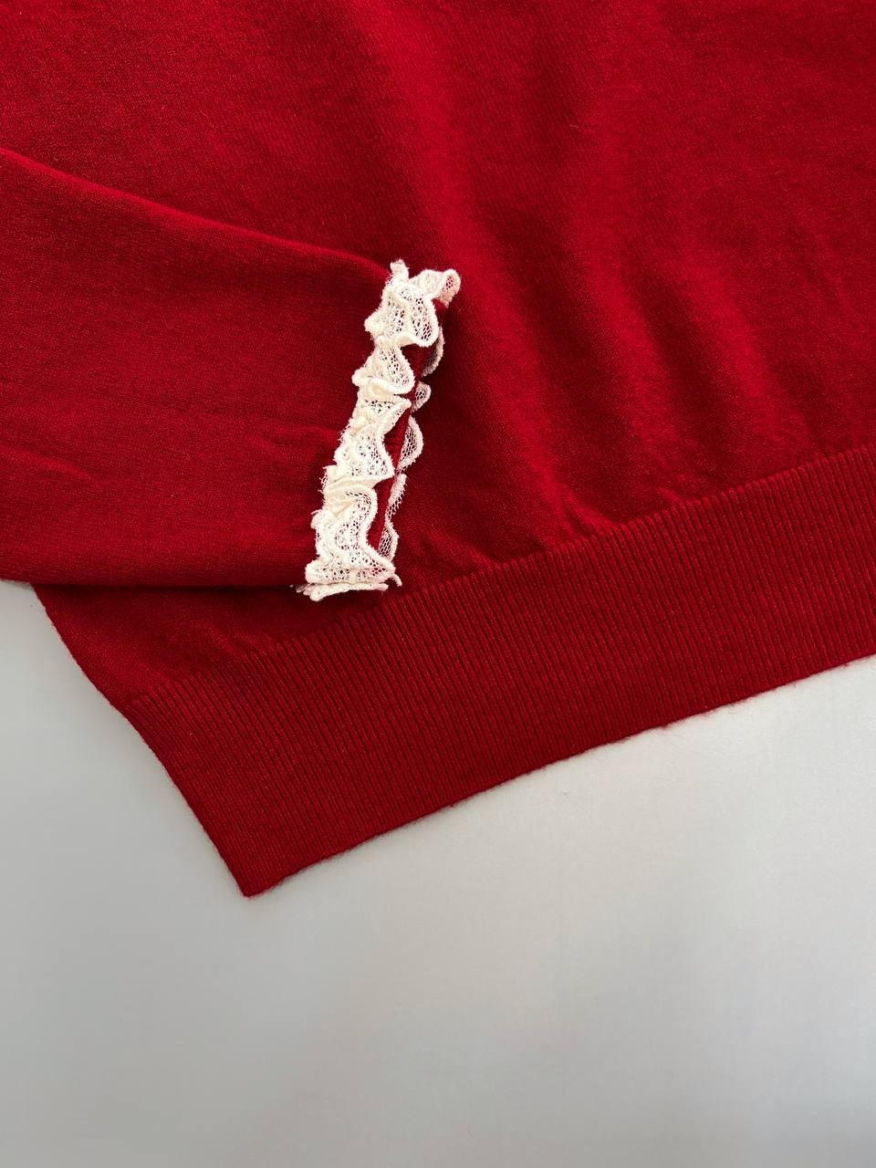 پلیور بافت بالا تنه دانتل کد 4086