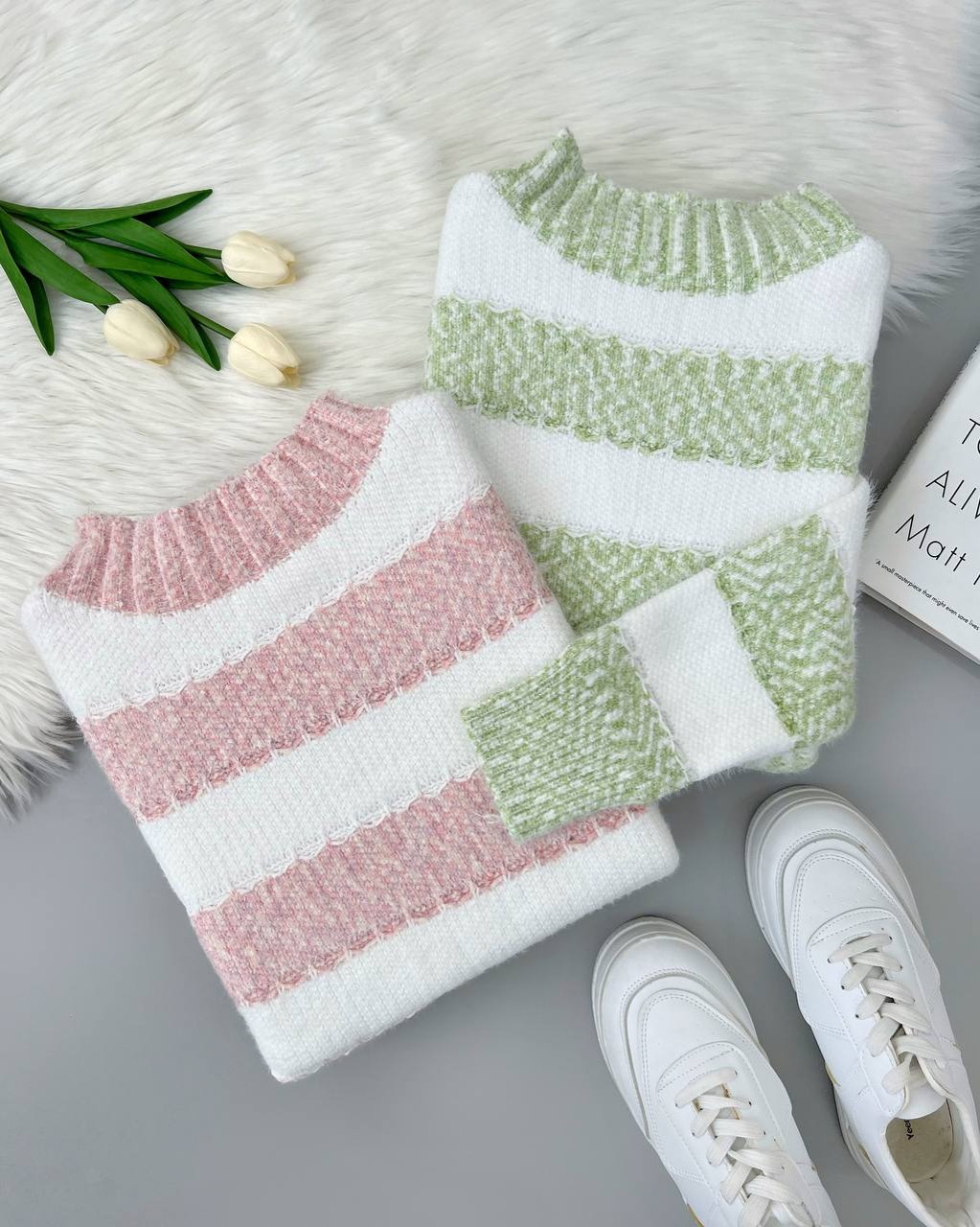 پلیور بافت مخمل 5 رنگ کد 4088