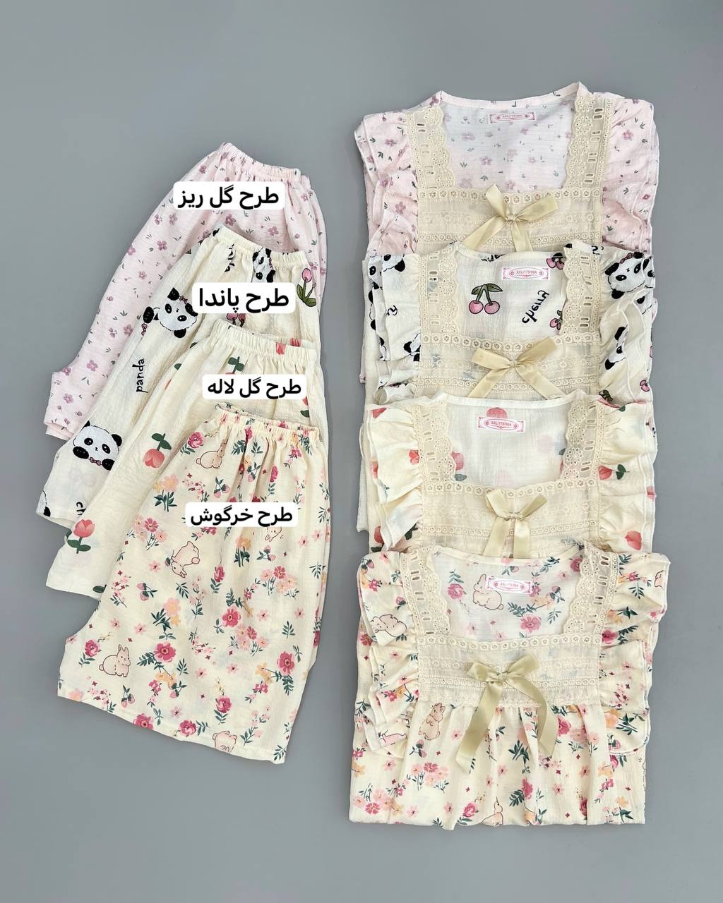 ست بلوز و شلوارک عروسکی کد 4090