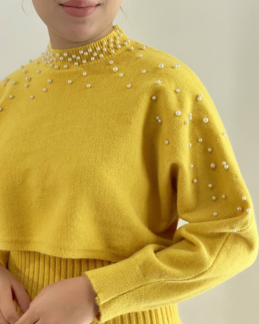 ست سارافون و رویی بافت کد 4093