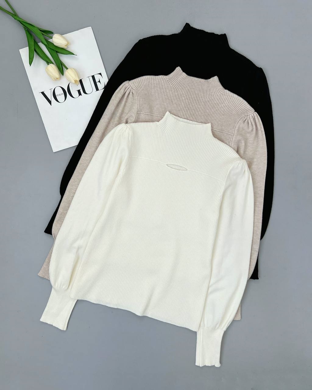 پلیور بافت کبریتی آستین مچی کد 4095