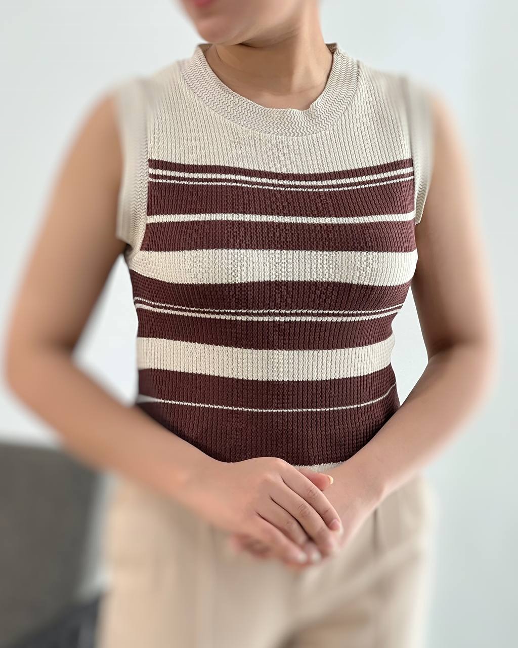 تاپ بافت راه راه کد 4097