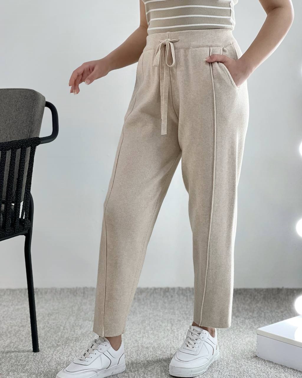 شلوار بافت گرم بالا کد 4102