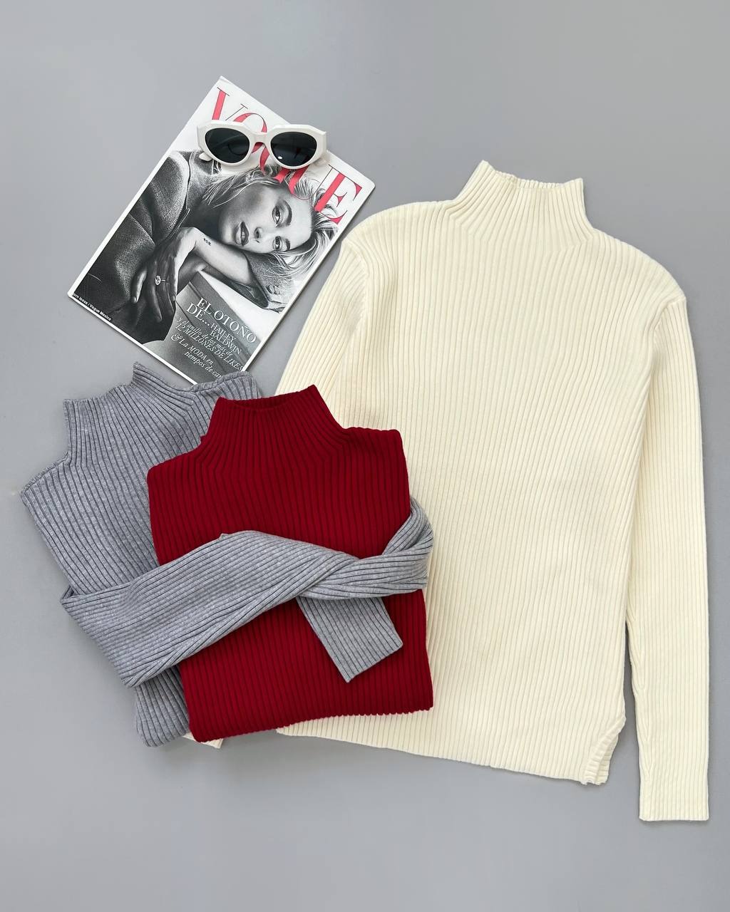 پلیور بافت کبریتی گِرَم بالا کد 4115