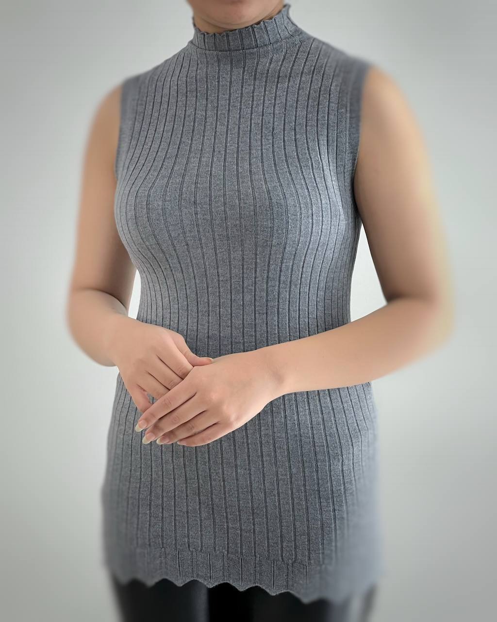 تاپ بافت گپ یقه ایستاده کد 4122