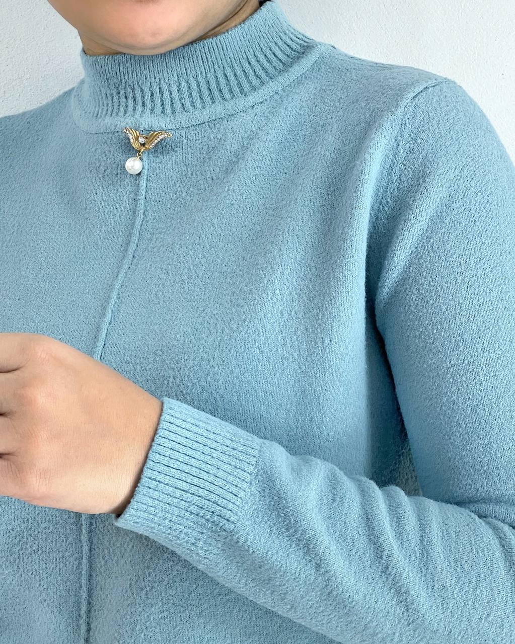 پلیور بافت ساده کد 4124