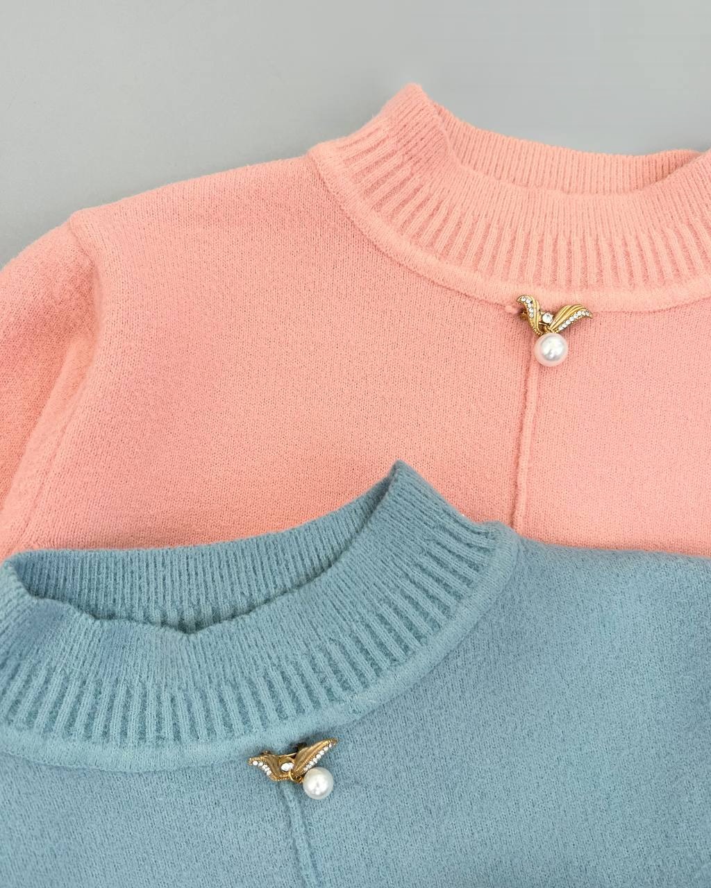 پلیور بافت ساده کد 4124